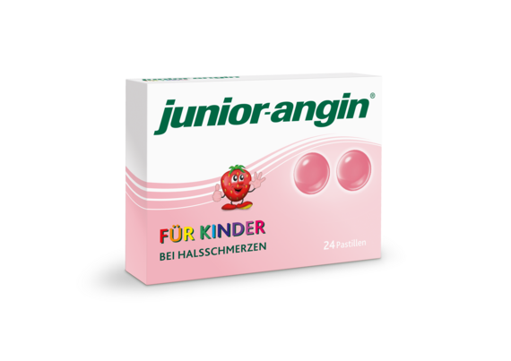 junior-angin® Pastillen, 24 Stück, A-Nr.: 3841711 - 01