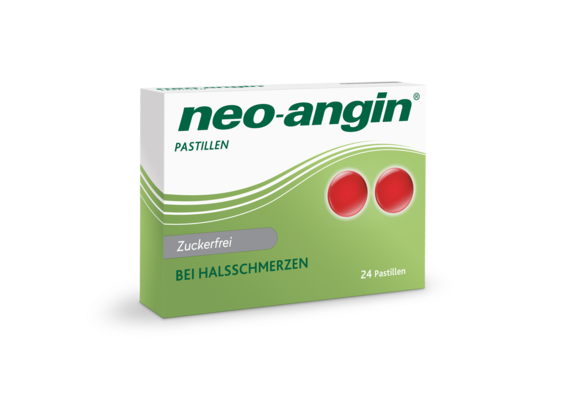 neo-angin® zuckerfrei Pastillen, 24 Stück, A-Nr.: 1283371 - 01