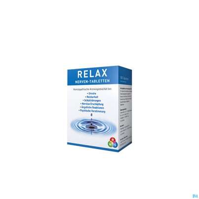 Sie sehen eine Packung RELAX NERVEN TBL, 150 Stück, Produktbild: 02 RELAX NERVEN TBL, 150 Stück, A-Nr.: 2971943 - 02