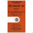 Sie sehen eine Packung Mucokehl Supp D3 10st, Produktbild: 02 Mucokehl Supp D3 10st, A-Nr.: 0991255 - 02