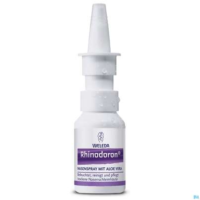 Sie sehen eine Packung RHINODORON NA-SPRAY+ALOE V., 20 Milliliter, Produktbild: 06 RHINODORON NA-SPRAY+ALOE V., 20 Milliliter, A-Nr.: 2378234 - 06
