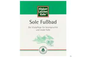 Allgaeuer Latschenkiefer Sole-fussbad 10x10 100g, A-Nr.: 0864574 - 01