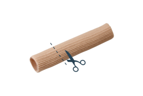 Gel+ Gewebe Finger-/ Zehenschlauch klein 10 cm 2 Stk., A-Nr.: 4496297 - 01