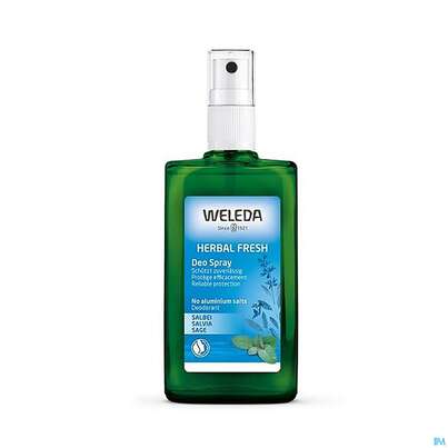 Sie sehen eine Packung Weleda Herbal Fresh Deo Spray Salbei Nf 200ml, Produktbild: 06 Weleda Herbal Fresh Deo Spray Salbei Nf 200ml, A-Nr.: 2315096 - 06