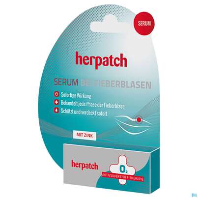 Sie sehen eine Packung Herpatch Serum, 5 Milliliter, Produktbild: 03 Herpatch Serum, 5 Milliliter, A-Nr.: 3943305 - 03