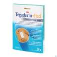 Sie sehen eine Packung 3M Tegaderm + Pad 9 x 15 cm, 5 Stück, Produktbild: 04 3M Tegaderm + Pad 9 x 15 cm, 5 Stück, A-Nr.: 2022520 - 04
