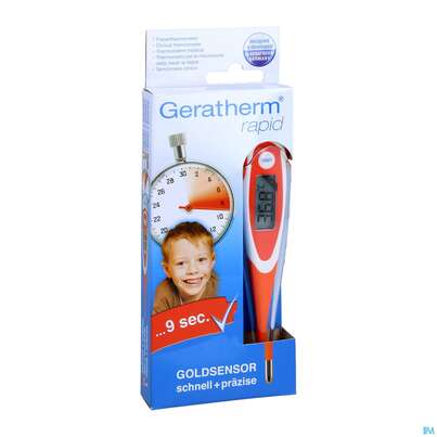 Sie sehen eine Packung THERM-FIEB DIG.GER 9SEC RAPI, 1 Stück, Produktbild: 02 THERM-FIEB DIG.GER 9SEC RAPI, 1 Stück, A-Nr.: 3253701 - 02