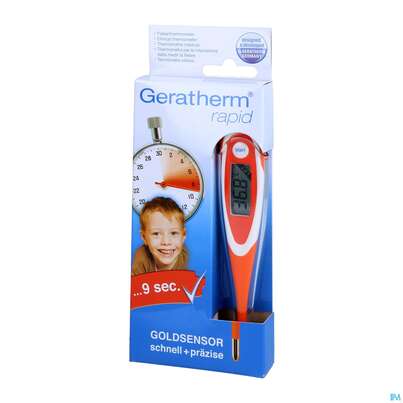 Sie sehen eine Packung THERM-FIEB DIG.GER 9SEC RAPI, 1 Stück, Produktbild: 03 THERM-FIEB DIG.GER 9SEC RAPI, 1 Stück, A-Nr.: 3253701 - 03