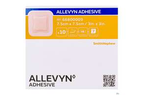 Wundverband Allevyn/polyurethan Adhesive 7,5x 7,5cm -smith 10st, A-Nr.: 1811278 - 01