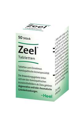 Sie sehen eine Packung ZEEL TBL, 50 Stück, Produktbild: 01 ZEEL TBL, 50 Stück, A-Nr.: 0152253 - 01