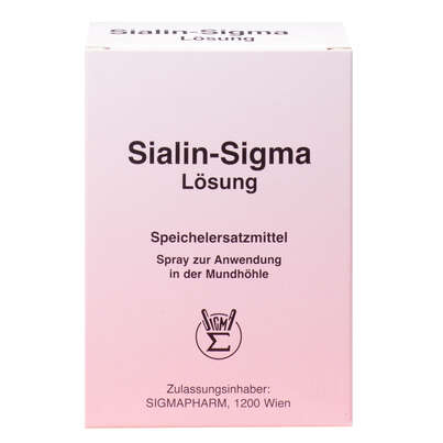 Sie sehen eine Packung Sialin-Sigma Lösung, 100 Milliliter, Produktbild: 01 Sialin-Sigma Lösung, 100 Milliliter, A-Nr.: 0193111 - 01