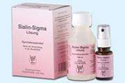Sie sehen eine Packung Sialin-Sigma Lösung, 100 Milliliter, Produktbild: 02 Sialin-Sigma Lösung, 100 Milliliter, A-Nr.: 0193111 - 02