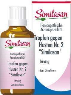 Sie sehen eine Packung Tropfen gegen Husten „Similasan“, 50 Milliliter, Produktbild: 02 Tropfen gegen Husten „Similasan“, 50 Milliliter, A-Nr.: 0752094 - 02