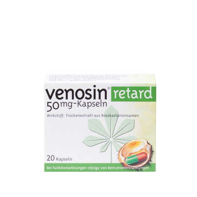 VENOSIN RET KPS 50MG, 20 Stück, A-Nr.: 1288227 - 01