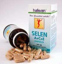 Sie sehen eine Packung Hafesan Selen Vitamin A+C+E Kapseln 75 Stück, 75 Stück, Produktbild: 01 Hafesan Selen Vitamin A+C+E Kapseln 75 Stück, 75 Stück, A-Nr.: 1507497 - 01