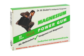 Dr. Grubers Power Magnesium Gum 12 Stück, 12 Stück, A-Nr.: 1903402 - 01