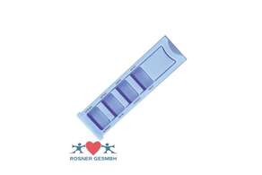 Rosner Medikamentendispenser 1 Tag blau, 1 Stück, A-Nr.: 2027144 - 01
