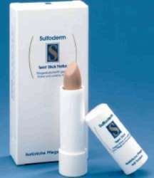 Sie sehen eine Packung Sulfoderm® S Teint Stick pastell (hell), 1 Stück, Produktbild: 01 Sulfoderm® S Teint Stick pastell (hell), 1 Stück, A-Nr.: 2303621 - 01