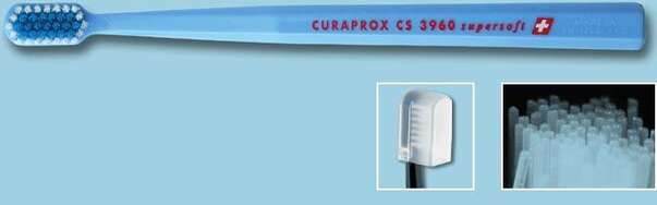 Sie sehen eine Packung Curaprox Zahnbürste super soft CS3960, 1 Stück, Produktbild: 02 Curaprox Zahnbürste super soft CS3960, 1 Stück, A-Nr.: 2589853 - 02