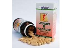 Hafesan Vitamin B Folsäure Kapseln 60 Stück, 60 Stück, A-Nr.: 2624874 - 01