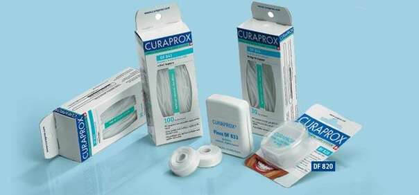Curaprox Zahnseide DF820 PTFE, 35 M, A-Nr.: 2633005 - 01
