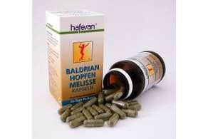Hafesan Baldrian Hopfen Melissen Kapseln 60 Stück, 60 Stück, A-Nr.: 2647817 - 01