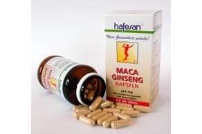 Hafesan Maca + Ginseng 400mg Kapseln 60 Stück, 60 Stück, A-Nr.: 2717050 - 01