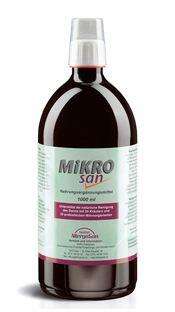 Sie sehen eine Packung Mikrosan Kräuterkonzentrat, 1000 Milliliter, Produktbild: 01 Mikrosan Kräuterkonzentrat, 1000 Milliliter, A-Nr.: 2963234 - 01