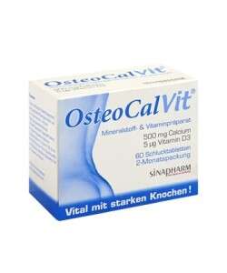 Sie sehen eine Packung OSTEO CALVIT TBL SAM, 60 Stück, Produktbild: 01 OSTEO CALVIT TBL SAM, 60 Stück, A-Nr.: 2963748 - 01