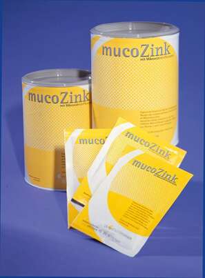 Sie sehen eine Packung Allergosan MukoZink Pulver, 300 Gramm, Produktbild: 02 Allergosan MukoZink Pulver, 300 Gramm, A-Nr.: 2970760 - 02