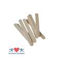 Sie sehen eine Packung Rosner Mundspateln Holz, 100 Stück, Produktbild: 01 Rosner Mundspateln Holz, 100 Stück, A-Nr.: 2972598 - 01