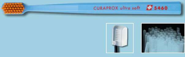 Sie sehen eine Packung Curaprox Zahnbürste Ultra solft CS5460, 1 Stück, Produktbild: 01 Curaprox Zahnbürste Ultra solft CS5460, 1 Stück, A-Nr.: 3009875 - 01