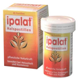 Sie sehen eine Packung Ipalat Halspastillen, 40 Stück, Produktbild: 01 Ipalat Halspastillen, 40 Stück, A-Nr.: 3011694 - 01