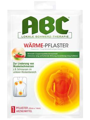 Hansaplast ABC Wärme-Pflaster, 1 Stück, A-Nr.: 3047025 - 01