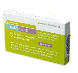 Sie sehen eine Packung Nutri Glucan 90 Tabletten, 90 Stück, Produktbild: 02 Nutri Glucan 90 Tabletten, 90 Stück, A-Nr.: 3048148 - 02
