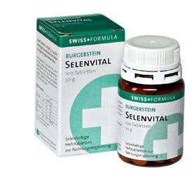 BURGERST SELENVITAL TBL, 100 Stück, A-Nr.: 3052606 - 01
