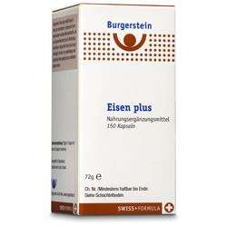Sie sehen eine Packung BURGERST EISEN PLUS KPS, 150 Stück, Produktbild: 01 BURGERST EISEN PLUS KPS, 150 Stück, A-Nr.: 3089609 - 01