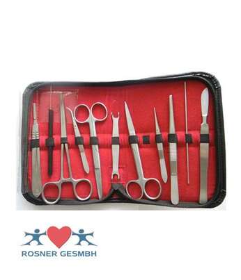 Rosner Präparier Besteck Set 11-teilig, 1 Stück, A-Nr.: 3127310 - 02