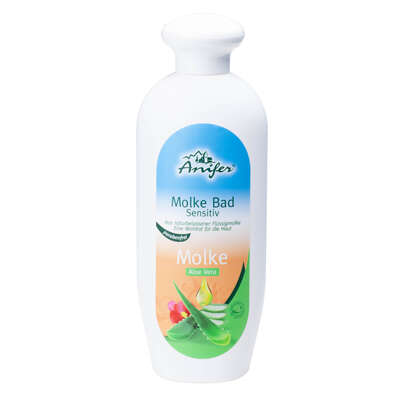Sie sehen eine Packung Anifer Molkebad Sensitiv, 400 Milliliter, Produktbild: 01 Anifer Molkebad Sensitiv, 400 Milliliter, A-Nr.: 3177816 - 01