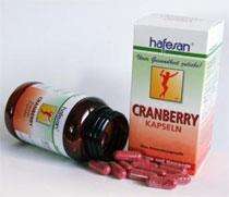 Sie sehen eine Packung Hafesan Cranberry Kapseln 60 Stück, 60 Stück, Produktbild: 01 Hafesan Cranberry Kapseln 60 Stück, 60 Stück, A-Nr.: 3195381 - 01