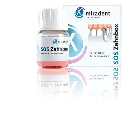 Sie sehen eine Packung Miradent SOS Zahnbox, 1 Stück, Produktbild: 01 Miradent SOS Zahnbox, 1 Stück, A-Nr.: 3246405 - 01