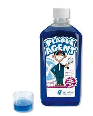 Sie sehen eine Packung Miradent Plaque Agent, 500 Milliliter, Produktbild: 01 Miradent Plaque Agent, 500 Milliliter, A-Nr.: 3247913 - 01