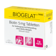 BIOGELAT BIOTIN 5 mg Tabletten, 100 Stück, A-Nr.: 3524175 - 02