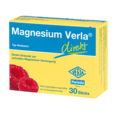 Sie sehen eine Packung Magnesium Verla Direkt Himbeer, 30 Stück, Produktbild: 01 Magnesium Verla Direkt Himbeer, 30 Stück, A-Nr.: 3826752 - 01