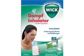 Wick Dampf-Inhalator W1300-DE manuell, 1 Stück, A-Nr.: 3827846 - 01