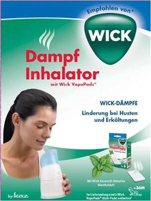 Wick Dampf-Inhalator W1300-DE manuell, 1 Stück, A-Nr.: 3827846 - 02