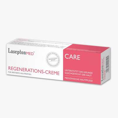 Sie sehen eine Packung LASEPTON REG.CR, 80 Milliliter, Produktbild: 01 LASEPTON REG.CR, 80 Milliliter, A-Nr.: 4036779 - 01