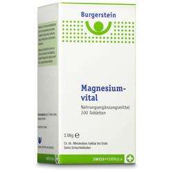Sie sehen eine Packung BURGERST MAGN VITAL TBL, 90 Stück, Produktbild: 01 BURGERST MAGN VITAL TBL, 90 Stück, A-Nr.: 4069684 - 01