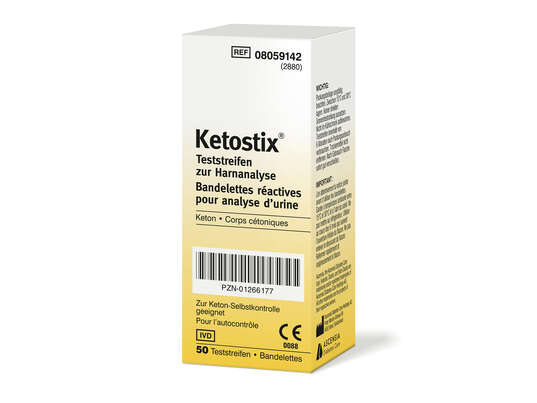 Ascensia Ketostix, 50 Stück, A-Nr.: 0112325 - 01