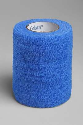 3M™ Coban™ Stütz- und Fixierverband, 1583B, Blau, 7.5 cm x 4.5 m, 24 Stück, A-Nr.: 2190217 - 02